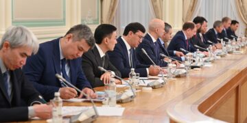 Ауылшаруашылығы саласындағы кәсіпкерлермен кездесу. Астана, 21 ақпан 2023 жыл.