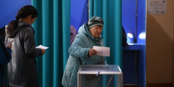 Алматы облысының сайлаушылары белсенді дауыс беріп жатыр