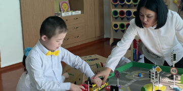 “Қазақстан халқына” қоры Алматы облысындағы арнайы мектептің жабдығын жаңартты