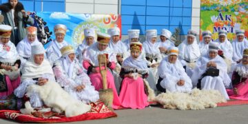 Нарынқолда Наурыз мерекесін атап өтті