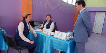 Дауыс беру ақсақал батасымен басталды