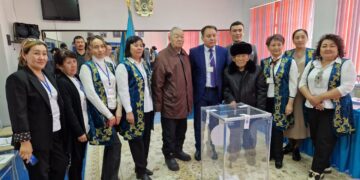 Алматы облысында жасы 100-ден асқан қариялар дауыс беріп жатыр