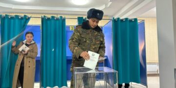 Қонаевта ең алғаш болып өрт сөндіруші дауыс берді