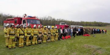 Іле ауданында орман өртінің алдын алу оқу-жаттығуы өтті