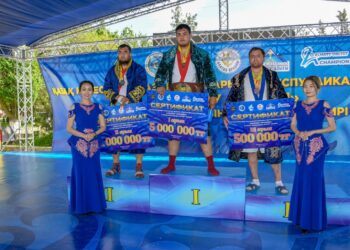 Қонаев балуаны «Алатау арланы» атанды