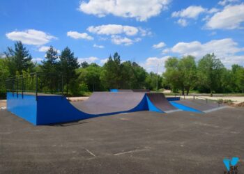 Қонаевта республикадағы ең үлкен скейт алаң салынды