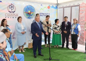 Іле ауданында ұрпақтар сабақтастығына арналған әлеуметтік клуб ашылды