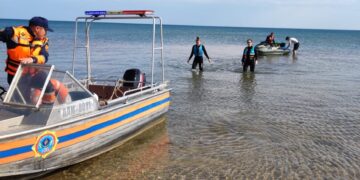 Қапшағай су қоймасында бес адам құтқарылды