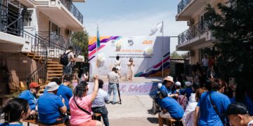 Қапшағай жағасында ерекше күтімді қажет ететін балаларға жазғы лагерь ашылды