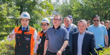 Облыс басшысы Іле ауданында әлеуметтік-экономикалық нысандарды аралады