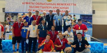 Алматы облысында мемлекеттік қызметшілер арасында спартакиада өтті