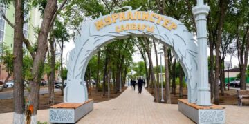 Астанада журналистер саябағы ашылды