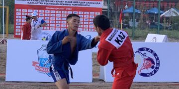 Қонаевта жағажайдағы самбодан ел біріншілігі аяқталды
