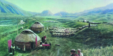 Әбілхан Қастеев Шалкөде жайлауын қалай бейнеледі?