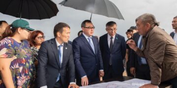 Марат Сұлтанғазиев Кеген ауданындағы бірқатар нысандарды аралады