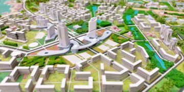 Қонаев қаласында құрылыс 2 кезең бойынша жүргізіледі