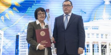 Құрылысшылар құрметке бөленді