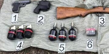 Алматы облысында заңсыз қару-жарақ тәркіленді