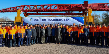 Жүк жеткізу мерзімі қысқарады: Алматы облысында жаңа теміржол құрылысы басталды