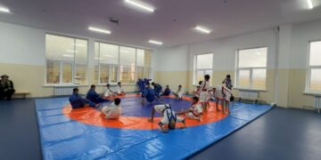 Ұйғыр ауданында спорт кешені ашылды