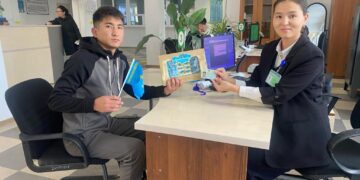 Еліміз ХҚКО-лары Тәуелсіздік күніне орай акция өткізді