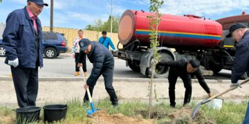 Қонаевта кең ауқымды сенбілік өтті