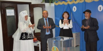 Саяси науқанда өз еркін білдірді