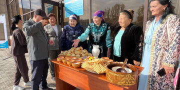 Референдумға аналардың шашуы