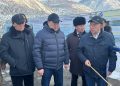 Су тасқыны мен көшкін қаупі бар аймақтарды тексерді