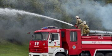 Турген шатқалында өрт-тактикалық оқу-жаттығуы өтті