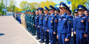 Жас өрт сөндірушілер — жарқын болашақ кепілі