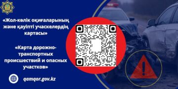 Жол қауіпсіздігін бақылай аласыз