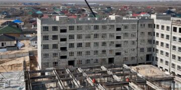Жартыжылдық қорытынды: Қонаевта 86 жаңа тұрғын үй бой көтеруде