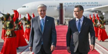 Президент Касым-Жомарт Токаев прибыл с официальным визитом в Кыргызскую Республику