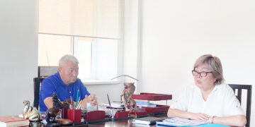 Кәсіпорын тынысымен танысты