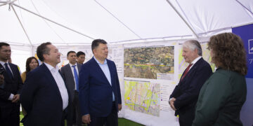 Қанат Бозымбаев Alatau City жобасының даму барысымен танысты