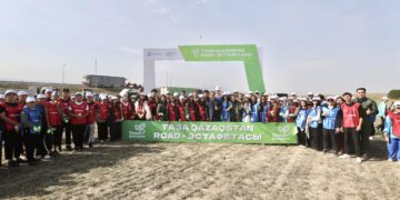 «Taza Qazaqstan»: «AMANAT» партиясы Алматыдан Қызылордаға дейінгі road-эстафета бастады