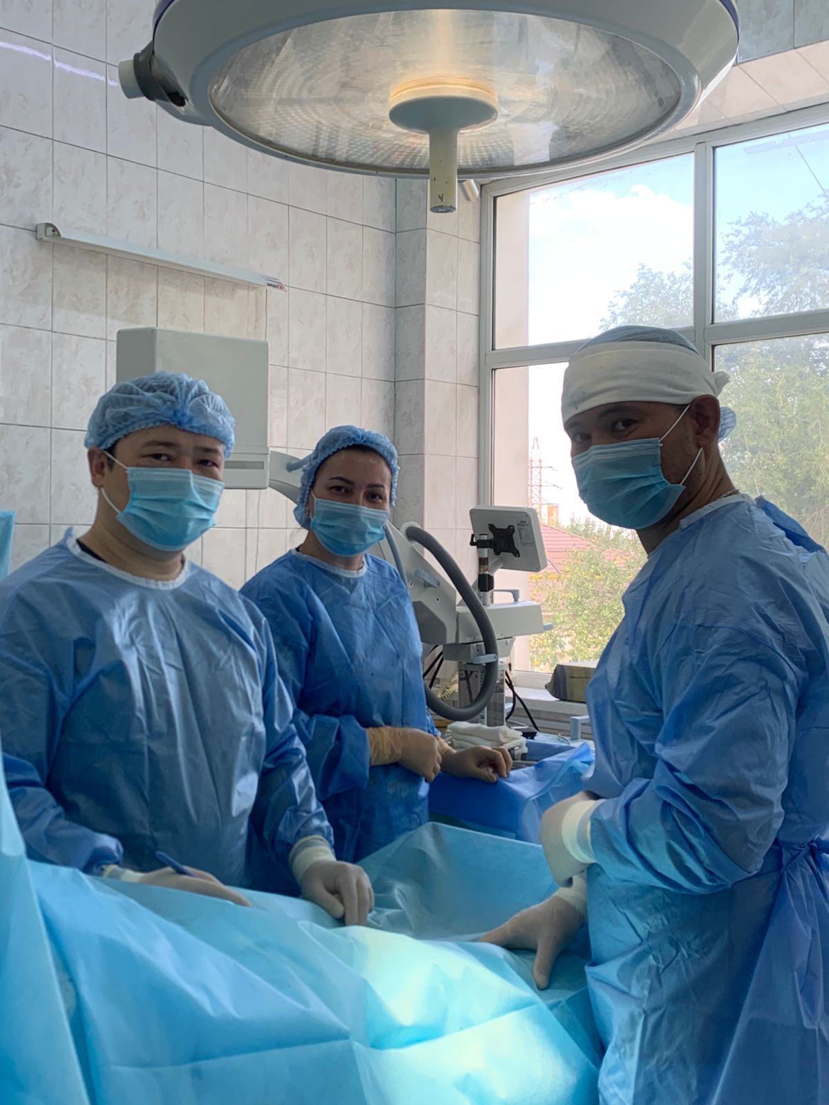 Қарасай ауданында алғаш рет жамбас буынын қайта алмастыру отасы жасалды