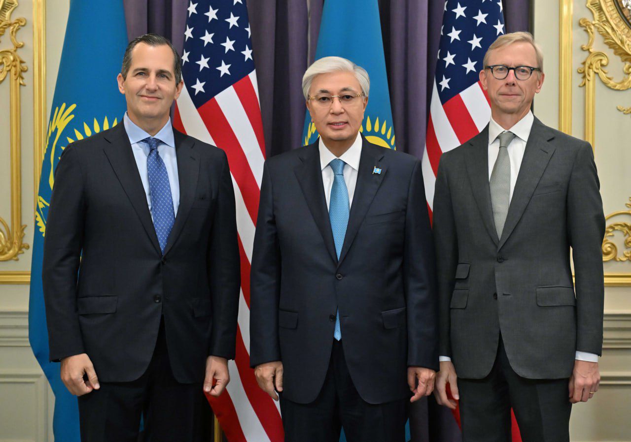 Мемлекет басшысы Cerberus Capital Management компаниясының бас атқарушы директоры Фрэнк Бруноны қабылдады