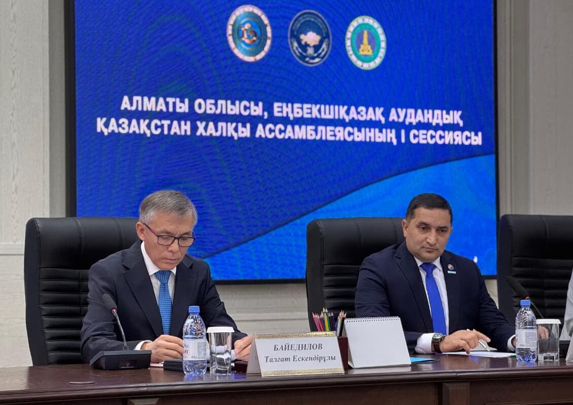Еңбекшіқазақ ауданында ҚХА І сессиясы өтті