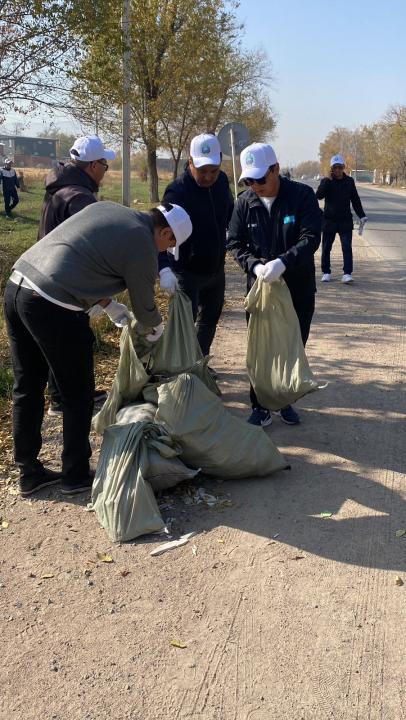 «Таза Қазақстан»: Алматы облысында «Тазалық – тәртіп пен мәдениеттің айнасы» акциясы өтті