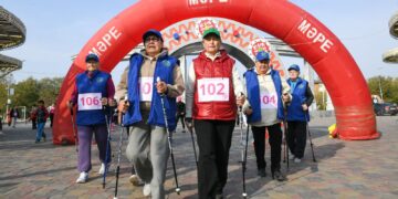 Қонаевта «Қызғылт қазан» акциясы өтті