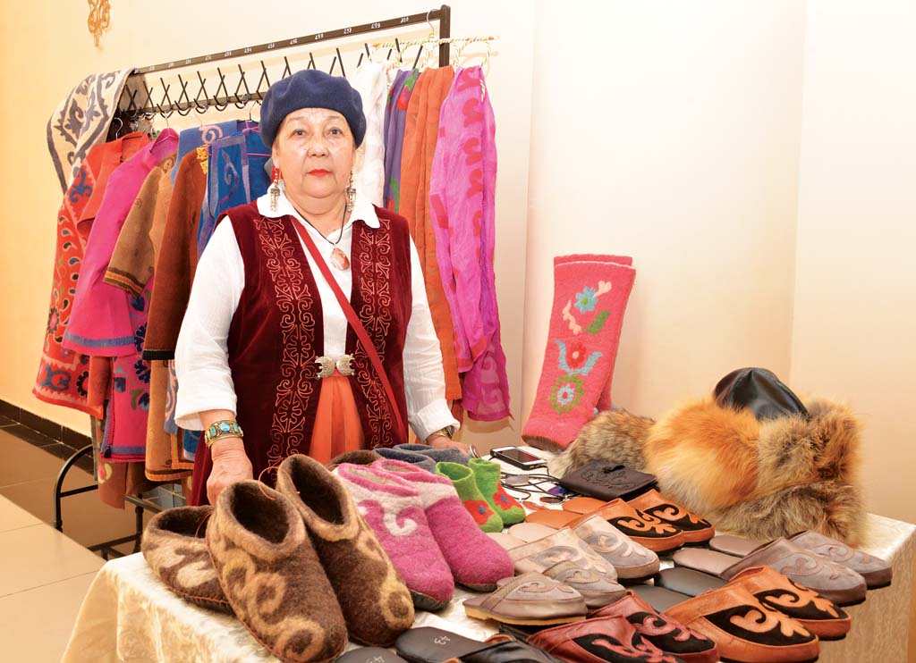 Киіз басу шебері
