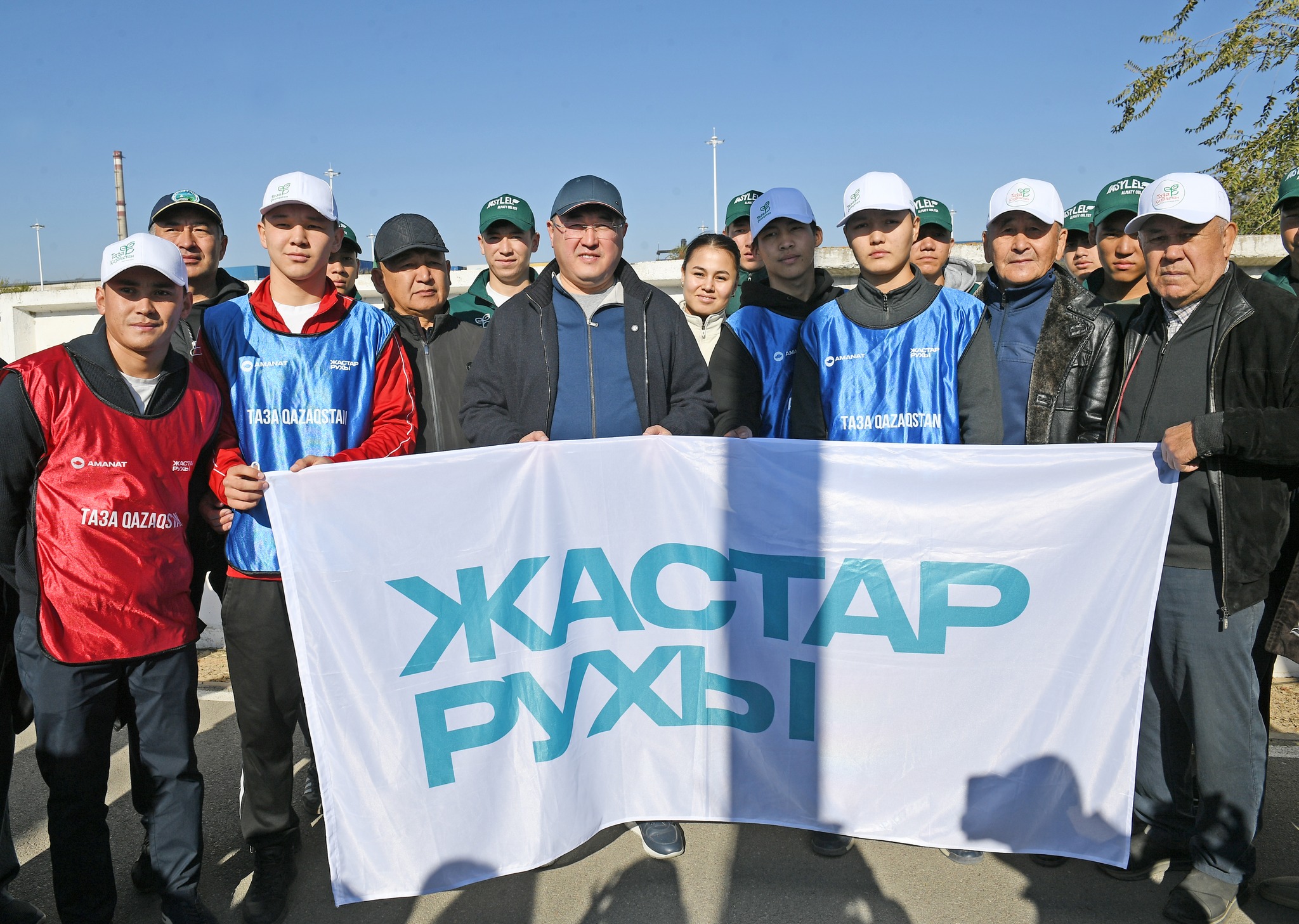 Қонаев қаласында сенбілік өтті