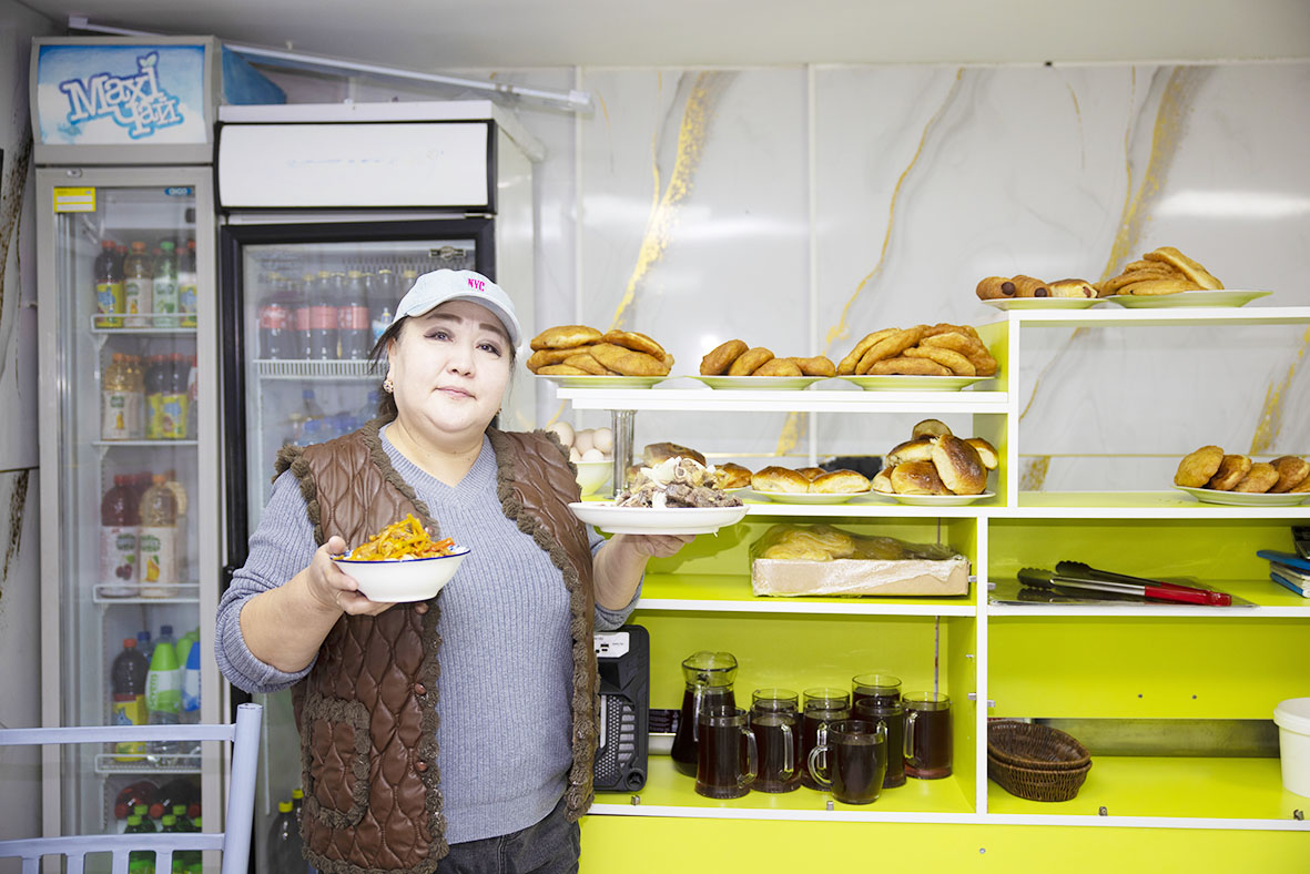 Дәмді тағам ұсынған