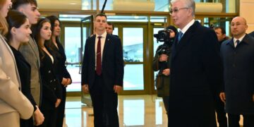 Президент Мәскеу мемлекеттік халықаралық қатынастар институтының студенттерімен әңгімелесті