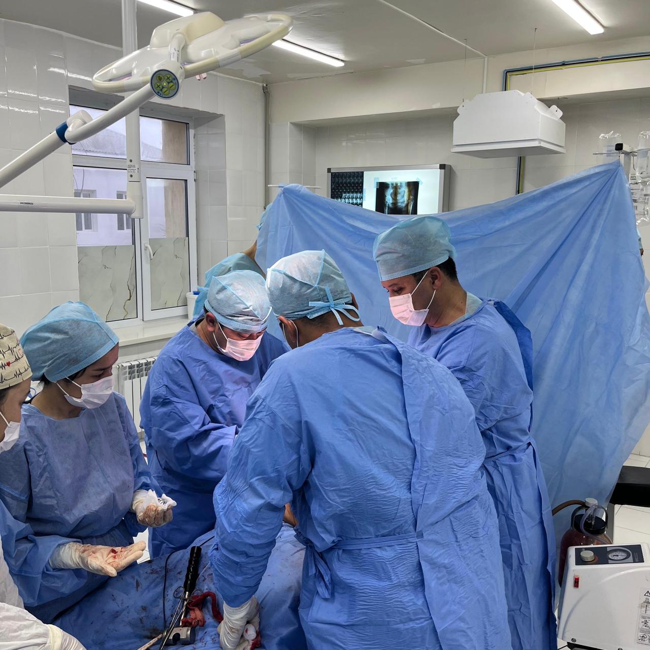 Ауыл медицинасының әлеуеті артып келеді: Кегенде эндопротездеу сәтті жасалды