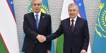 Мемлекет басшысы Өзбекстан Президенті Шавкат Мирзиёевпен келіссөз жүргізді