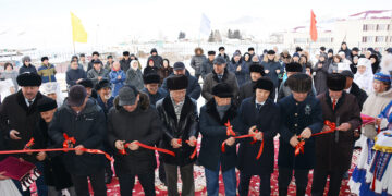 Жаңа ғимарат берілді