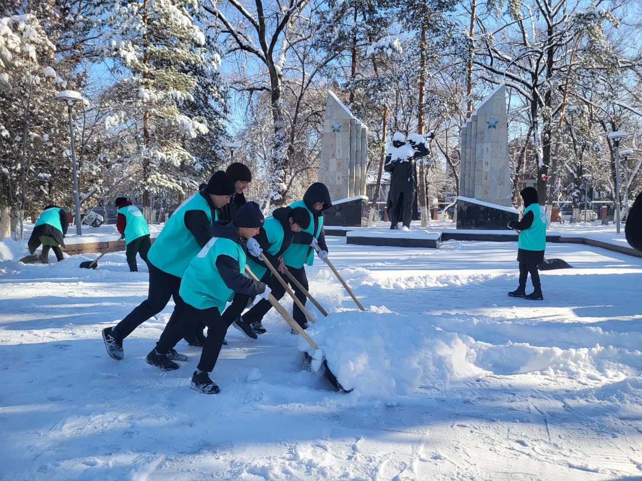 Талғар ауданында «Таза бейсенбі» экоакциясы өтті